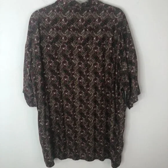 Vintage Ivy Crew Classics Mens Size XL Button-Up Shirt Front Pocket ***FLAW*** - Picture 11 of 12